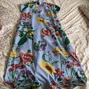 Long flowery dress